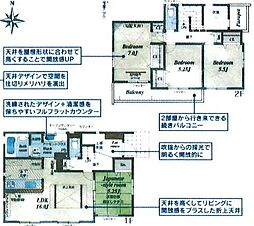 新築戸建 平塚市纒　全10区画　建築条件無し売地