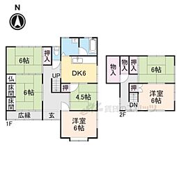 福知山市字長田の一戸建て