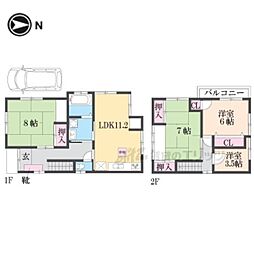 亀岡市千代川町今津２丁目の一戸建て