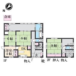 船井郡京丹波町下山茨堂の一戸建て