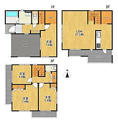 西区小戸5期　新築戸建　1号棟