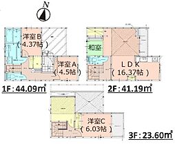 Adoble石丸2丁目4期　新築戸建　2号棟