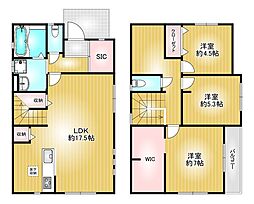 西区今宿青木　新築戸建　1号棟