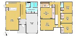 糸島市神在東2丁目 ガレージモデル