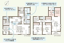リーブルガーデン松崎2丁目　新築戸建　1号棟