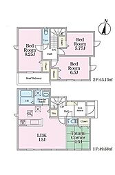 リナ―ジュ若葉23-1期　新築戸建　2号棟