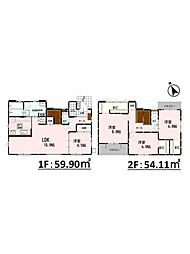 Adoble元三町2丁目1期　新築戸建　9号棟