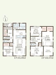 リーブルガーデン京塚本町第3　新築戸建　1号棟