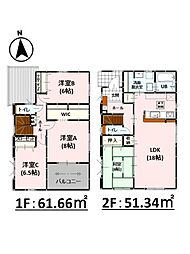 Bloom白石町2期　新築戸建　2号棟