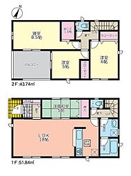 クレイドルガーデン山ノ神第3　新築戸建　3号棟