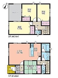 クレイドルガーデン山ノ神第3　新築戸建　4号棟