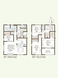 リーブルガーデン帯山第15　新築戸建　2号棟