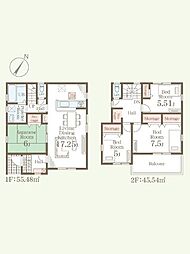 リーブルガーデン龍田第4　新築戸建　3号棟