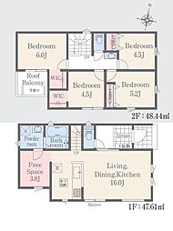 リナ―ジュ八景水谷3丁目　新築戸建　3号棟
