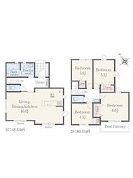 リナ―ジュ壺川1丁目第1期　新築戸建　1号棟