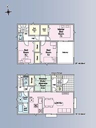 クレイドルガーデン城南町下宮地第3　新築戸建　2号棟