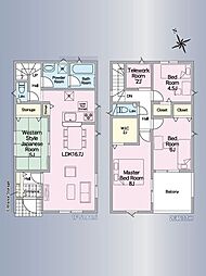 クレイドルガーデン須屋第18　新築戸建　2号棟