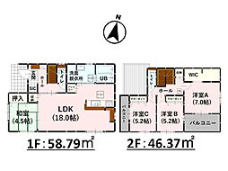 Bloom須屋10期　新築戸建　1号棟