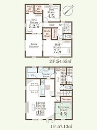 リーブルガーデン益城町広崎第4　新築戸建　1号棟