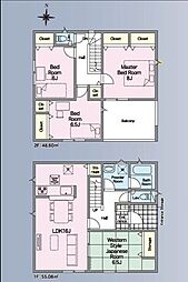 クレイドルガーデン吉富第8　新築戸建　1号棟
