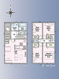 クレイドルガーデン北区池田第2　新築戸建　1号棟