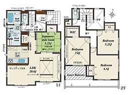 ブル−ミングガ―デン戸島5丁目　新築戸建　1号棟