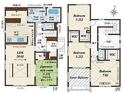 ブル−ミングガ―デン戸島5丁目　新築戸建　3号棟
