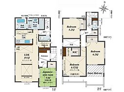 ブル−ミングガ―デン戸島5丁目　新築戸建　4号棟