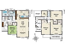 ブル−ミングガ―デン須屋15期　新築戸建　1〜2号棟