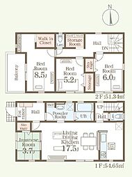 リーブルガーデン鶴羽田第7　新築戸建　3号棟