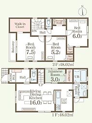 リーブルガーデン鶴羽田第7　新築戸建　5号棟
