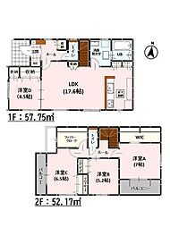 Adoble若葉6丁目2期　新築戸建　4号棟