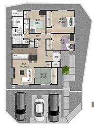 タマタウン大津町杉水　　新築戸建　2号棟