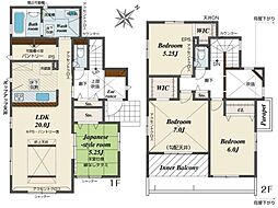 ブル−ミングガ―デン龍田7丁目　新築戸建　2号棟