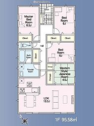 クレイドルガーデン植木町正清第1　新築戸建　2号棟