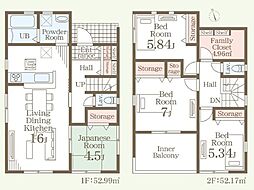 リーブルガーデン上代3丁目　新築戸建　3号棟