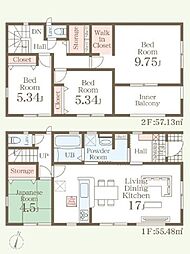 リーブルガーデン野々島　新築戸建　1号棟