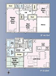 クレイドルガーデン梶尾町第10　新築戸建　1号棟