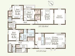 リーブルガーデン土河原町　新築戸建　1号棟