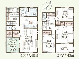 リーブルガーデン戸島第13　新築戸建　1号棟