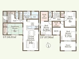 リーブルガーデン尾ノ上1丁目　新築戸建　1号棟