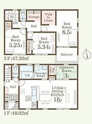 リーブルガーデン尾ノ上1丁目　新築戸建　2号棟