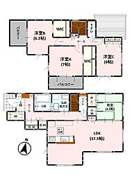 Bloom白藤1丁目2期　新築戸建　1号棟
