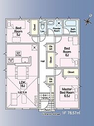 クレイドルガーデン南豊崎第4　新築戸建　1号棟