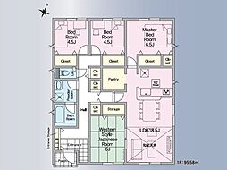 クレイドルガーデン南豊崎第3　新築戸建　3号棟