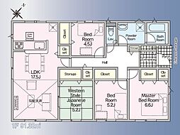 クレイドルガーデン一里木町第2　新築戸建　1号棟