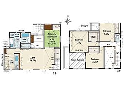 ブルーミングガーデン北区麻生田4丁目　新築戸建　1号棟