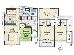 ブルーミングガーデン東区沼山津3丁目　新築戸建　2号棟