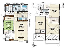 ブルーミングガーデン東区桜木4丁目　新築戸建　2号棟