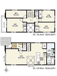 GRACE　北区楠3期　新築戸建　2号棟
